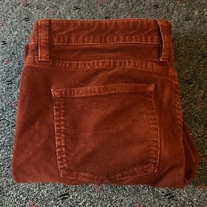 Stio skinny cords ! low rise Jammy can’t squat  and pick up littles !